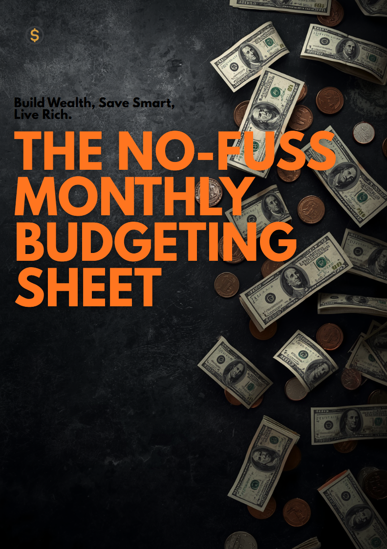 The No-Fuss Monthly Budgeting Sheet