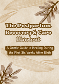 The Postpartum Recovery & Care Handout